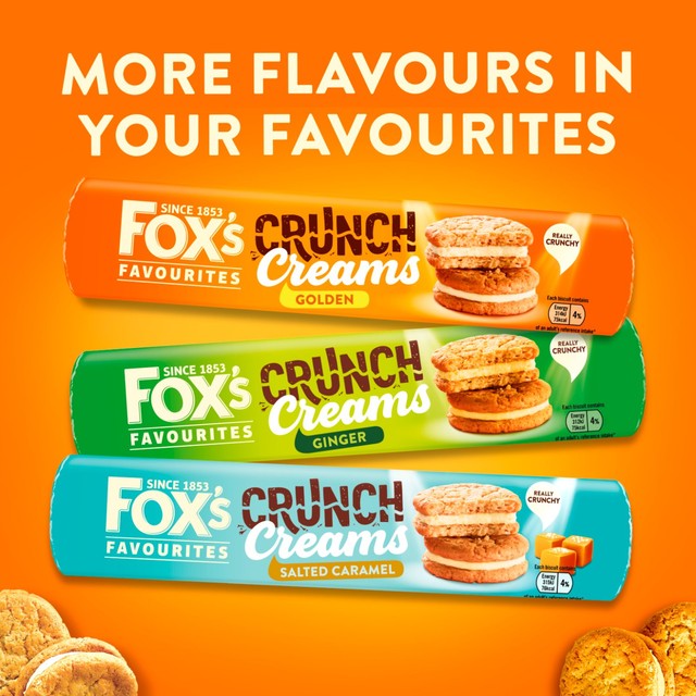 Fox's vanilla cream sandwich biscuits 200g, UK version