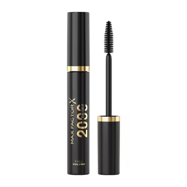 Max Factor 2000 Calorie Mascara Black makeup tube (British brand)