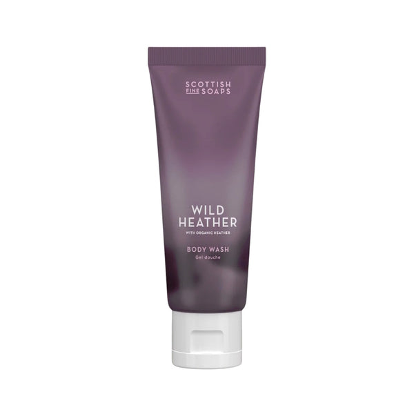 Scottish Fine Soaps Wild Heather Body Wash 75ml (British brand)