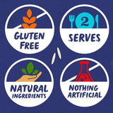 Tilda Microwave White & Brown Basmati Rice   250g GOODS M&S