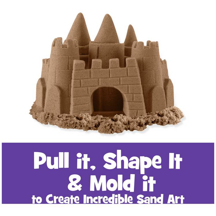 Kinetic Sand brown sensory sand 907g - British product