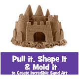 Kinetic Sand brown sensory sand 907g - British product