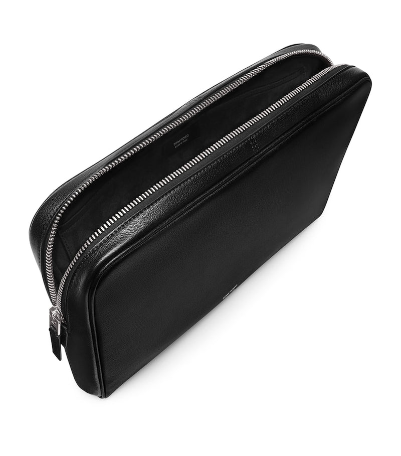 TOM FORD leather portfolio pouch 25x34cm, UK version