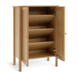 Argos Argos Home Knole 2 Door Shoe Storage Cabinet - Oak- Buy online at McGrocer