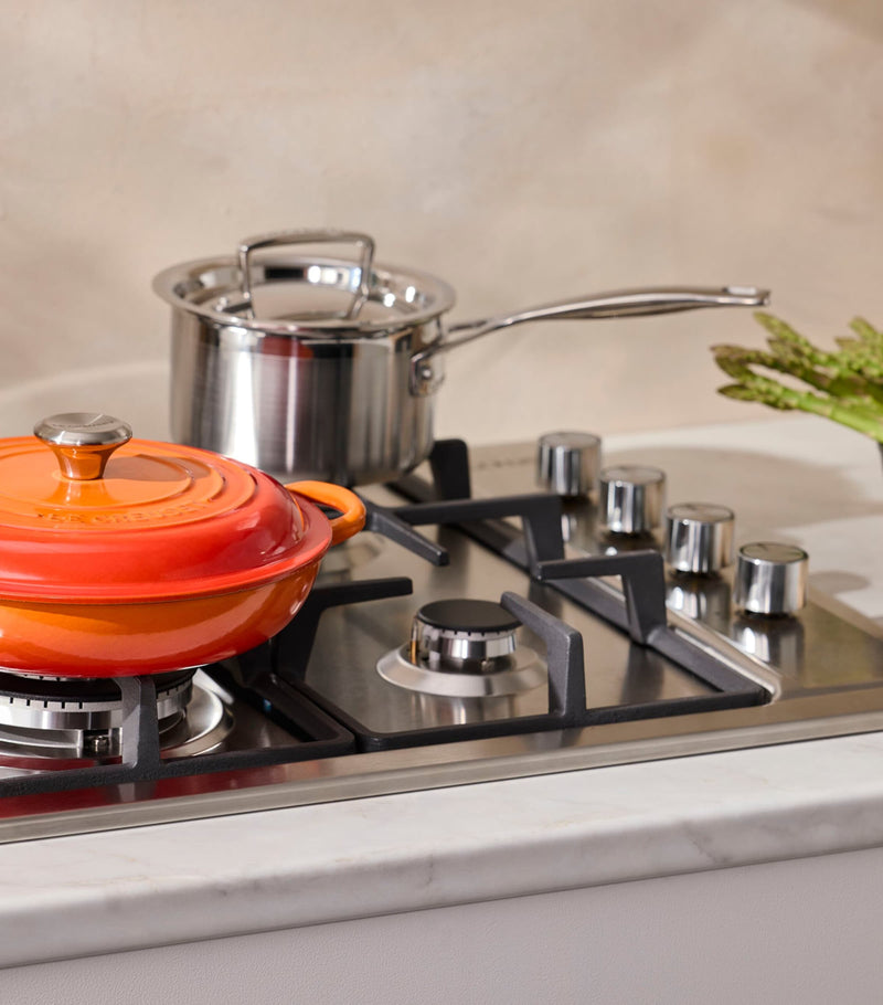 Le Creuset 3-ply stainless steel saucepan 14cm (British brand)