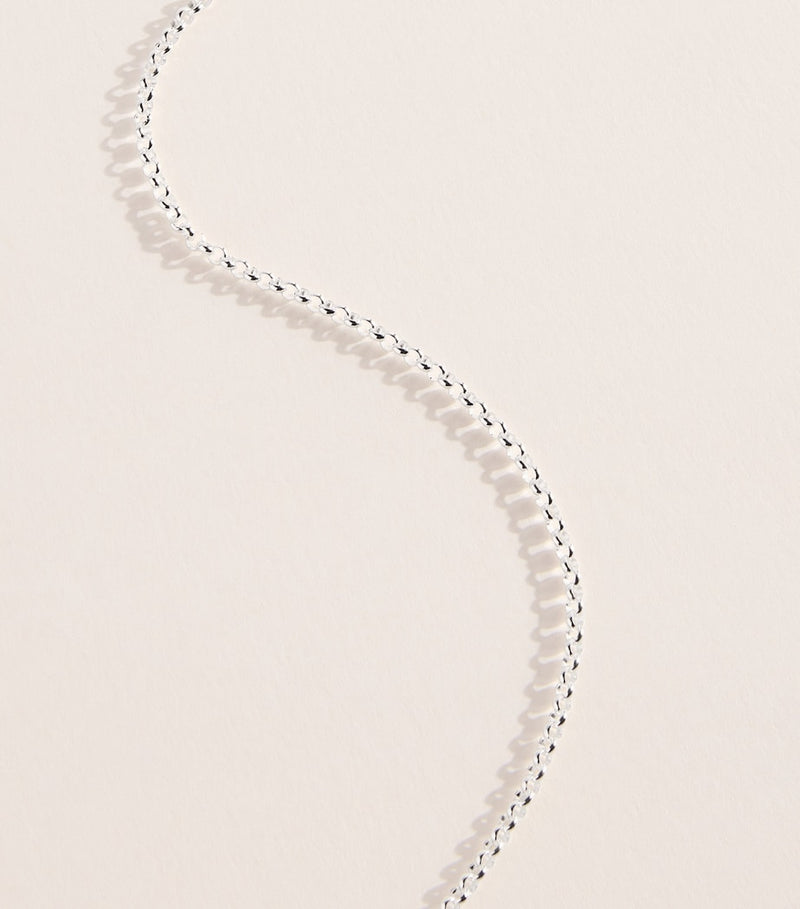 Tilly Sveaas sterling silver Moi+Toi necklace, UK version