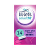 Lil-Lets Non-Applicator Super Plus Extra Tampons 14 Pack, UK version