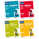 Costco UK Bond 11+ Assortment 4 Book Pack (10-11+ years) Educational Exam Preparation Books- Buy online at McGrocer