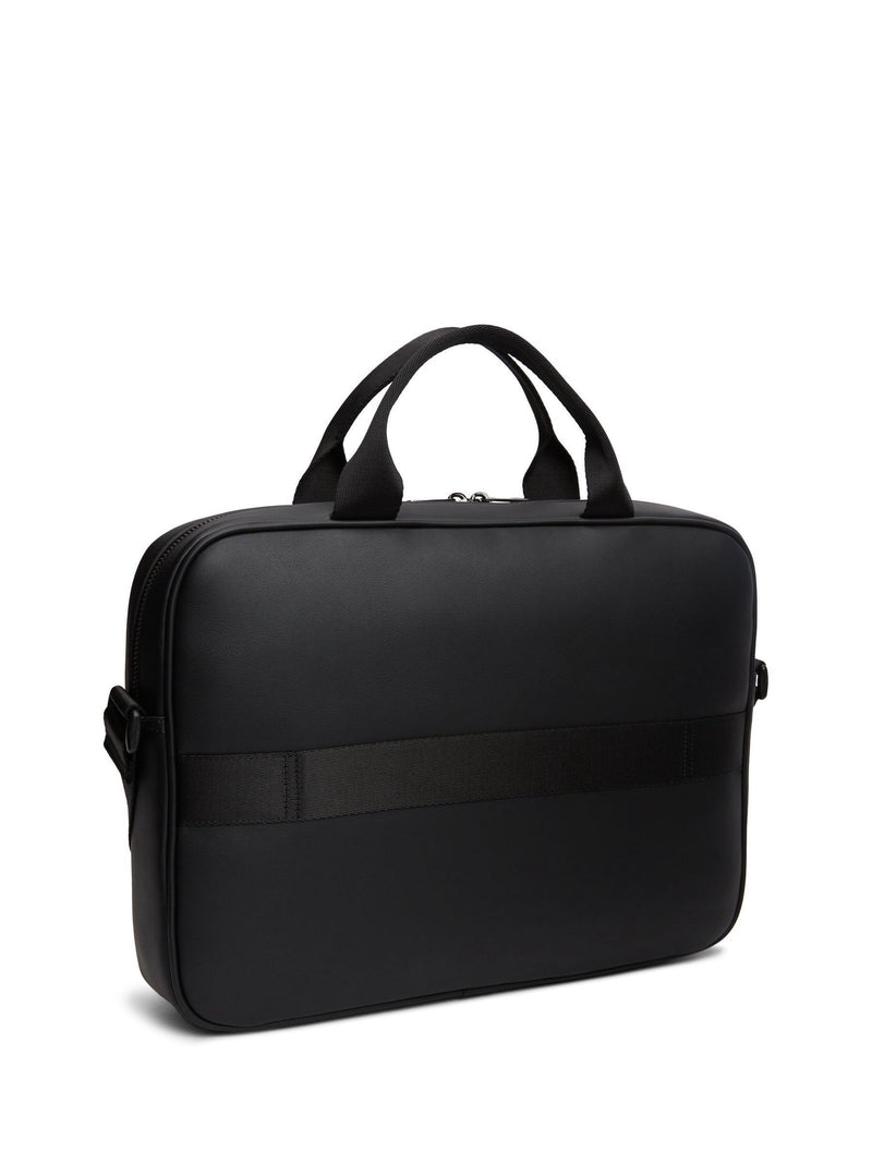 Tommy Hilfiger signature tape crossbody laptop bag 38cm (British brand)