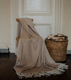 Araminta Campbell Alpaca-Blend Willow Throw 150cm x 230cm - British product