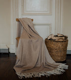 Araminta Campbell Alpaca-Blend Willow Throw 150cm x 230cm - British product