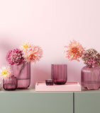 Villeroy & Boch Fleur glass vase 22cm - British product