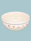 Cath Kidston cream painted table ceramic serving bowl 26cm - British product