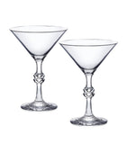 Baccarat JCB Passion martini glasses set of 2 250ml - British product