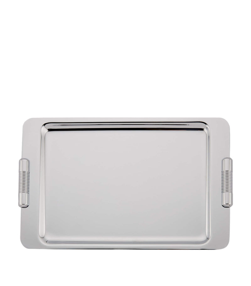 ZODIAC Large Cylinder Chrome Tray (British brand)