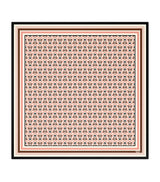 Harrods Weekend Max Mara Silk Geometric Print Scarf 90cm x 90cm- Buy online at McGrocer