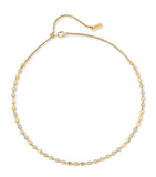 Messika D-Vibes yellow gold diamond necklace 1.00ct, UK version