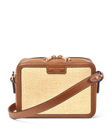 Harrods Aspinal Of London Leather Woven Camera Bag- Buy online at McGrocer