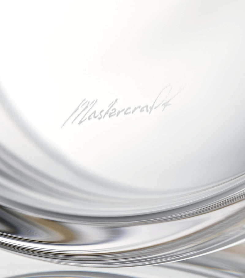 Waterford Aran crystal bottle coaster 8cm x 13cm (British brand)