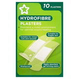Superdrug Hydrofibre Plasters x10 GOODS Superdrug