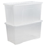 Wham storage boxes 3 pack 110 litre (British brand)