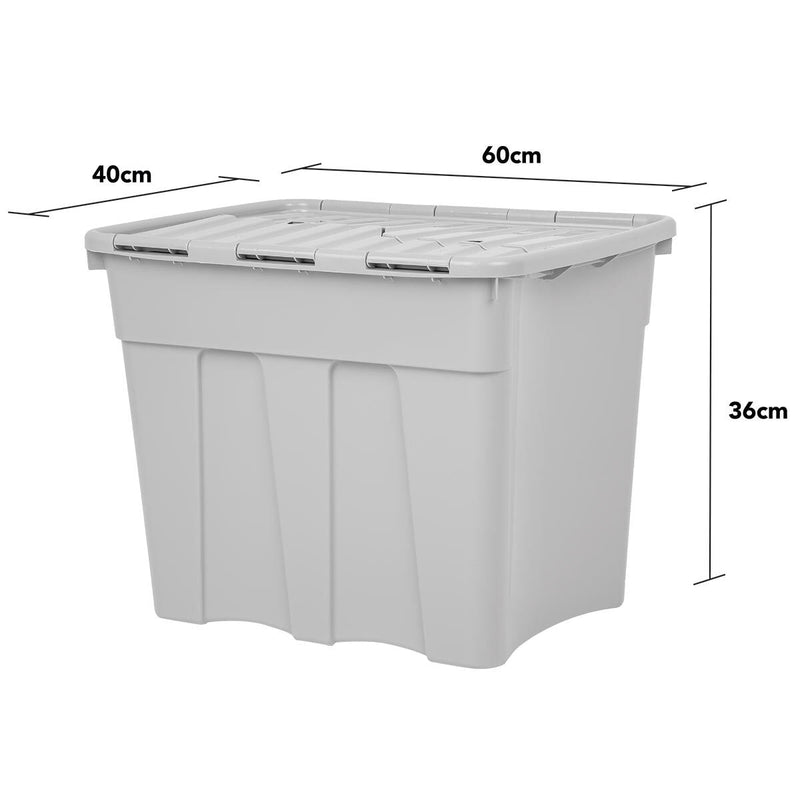 Wham croc box 80 litre storage box 2 pack, imported from the UK