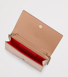 Christian Louboutin Bettina patent leather clutch bag (British brand)