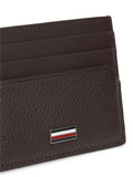 Tommy Hilfiger brown leather card holder - British product