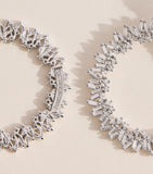 Suzanne Kalan white gold diamond drop earrings - British product