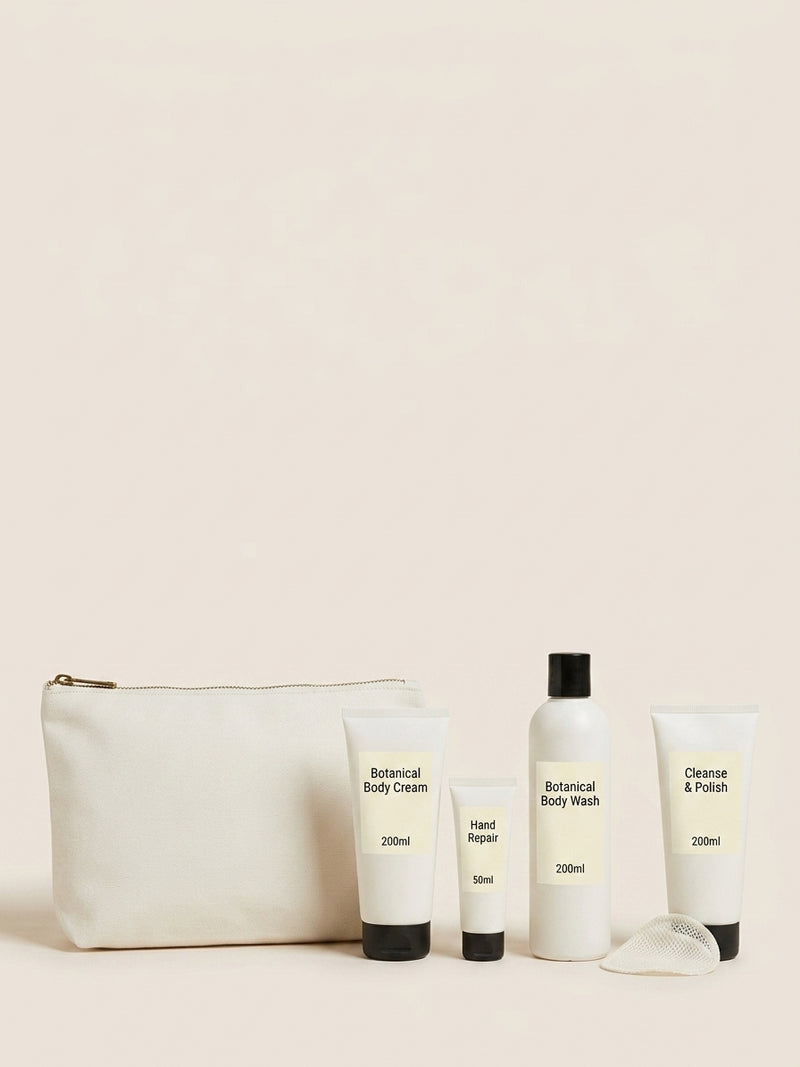 Liz Earle Orange Flower skincare gift set (British brand)