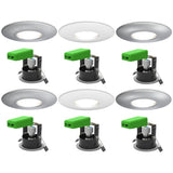 Costco UK 4lite WiZ Connected LED IP65 Fire Rated Smart Downlight Pack of 2, 3 Colour Options- Buy online at McGrocer