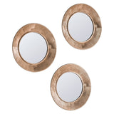 Gallery Knowle mirror trio bronze finish 51cm, imported from the UK