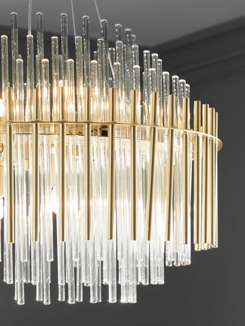 Arundel 8 light chandelier, imported from the UK