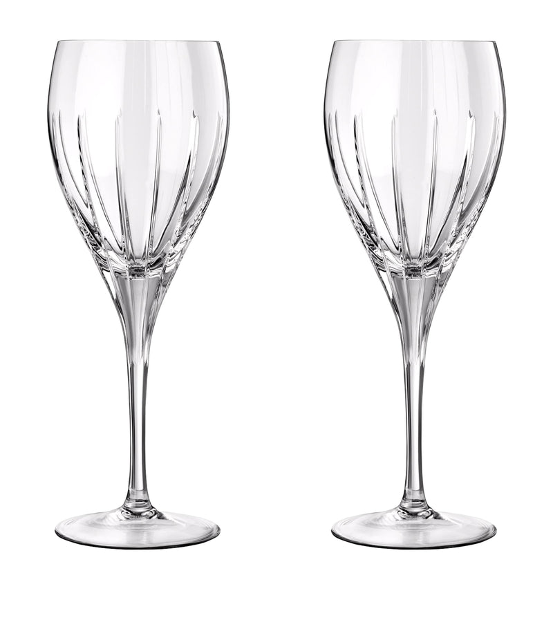 Christofle Iriana Crystal water glasses set of 2 240ml - British product