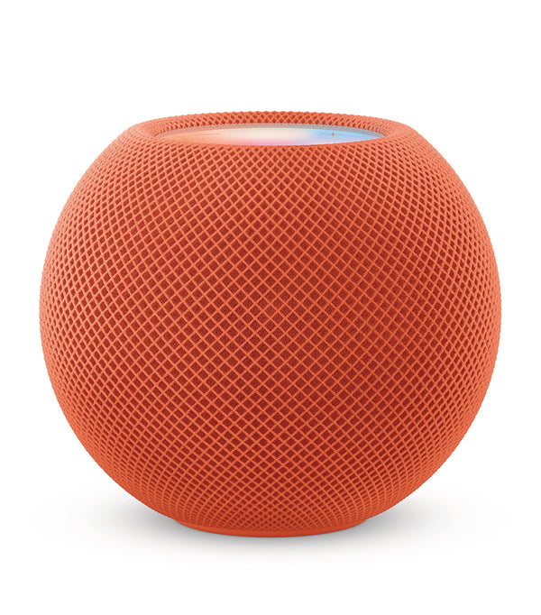 Portable Mini Smart Speaker with Voice Assistant in Orange