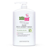 Sebamed face and body wash with pH 5.5, 1L bottle (British brand)