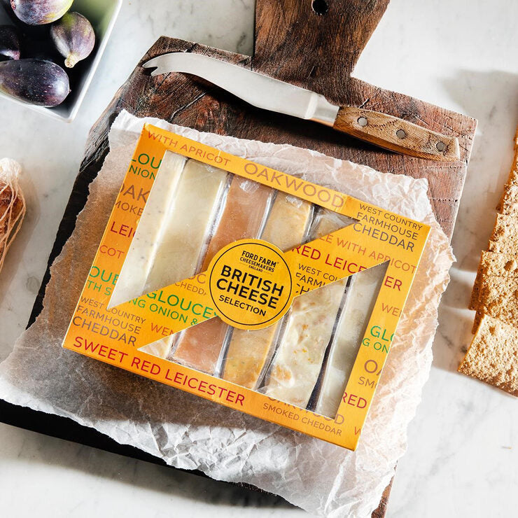 Ford Farm British cheese selection 12 x 200g - British product