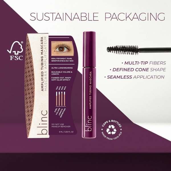 Blinc Amplified Tubing Mascara Soft Glam Black 9mL - British product
