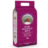 Peacock pure basmati rice 5kg, imported from the UK