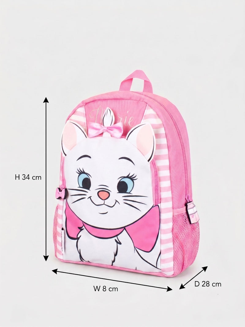 Disney Marie Aristocats backpack pink 3D ears, UK version
