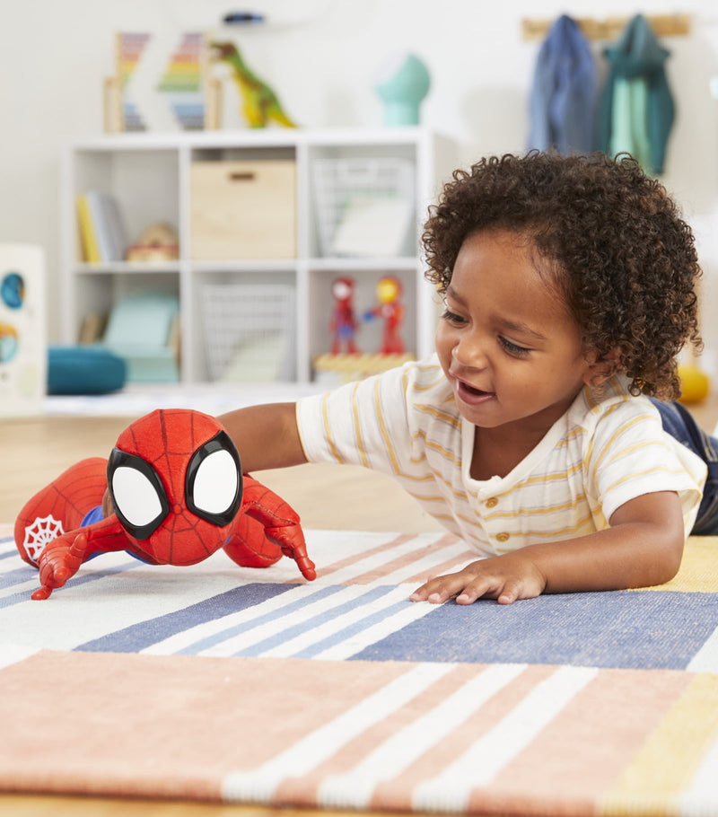 Marvel Dance 'N Crawl Spidey plush toy, imported from the UK