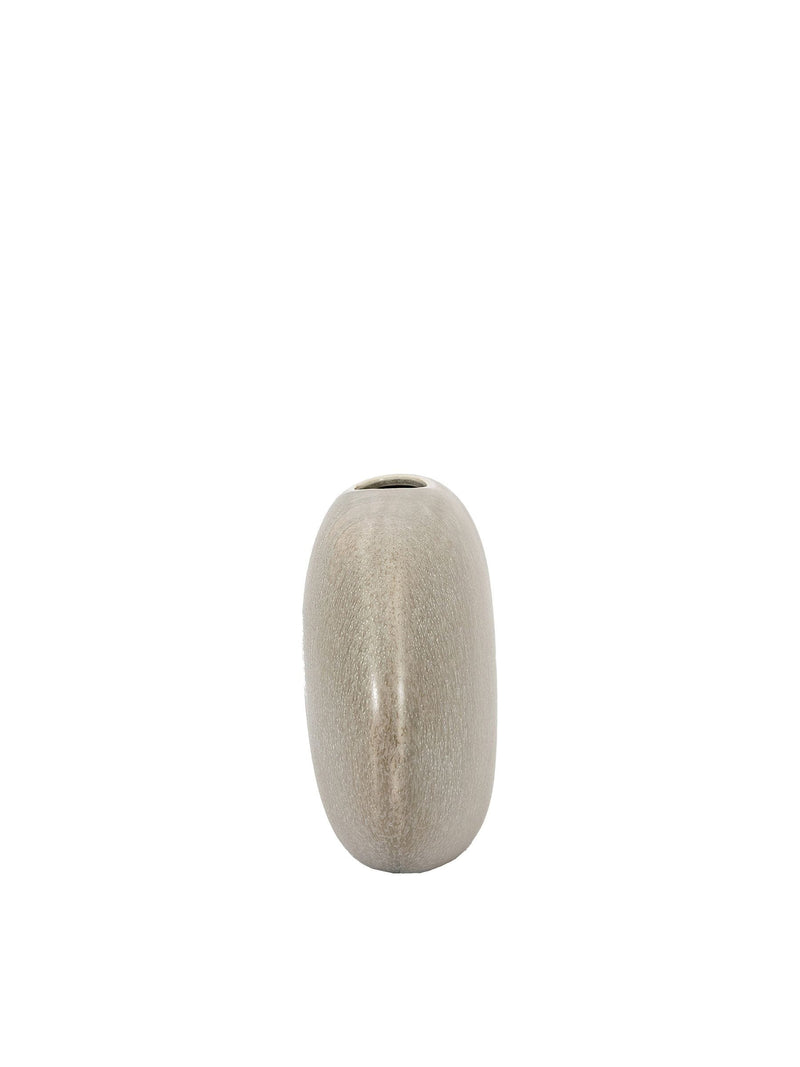 Gallery Home grey Adelanto pebble vase stoneware (British brand)