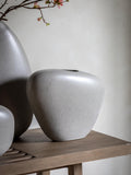 Gallery Home grey Adelanto pebble vase stoneware (British brand)