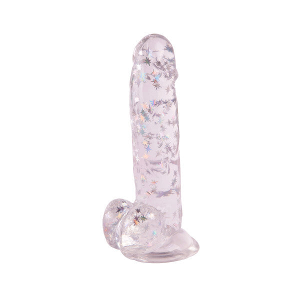 Ann Summers silver star glitter dildo 6 inch, UK version