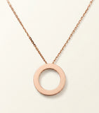 Cartier Love necklace rose gold with diamonds 16mm chain 42cm (British brand)