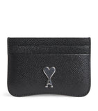 AMI Paris grained leather card holder - British product