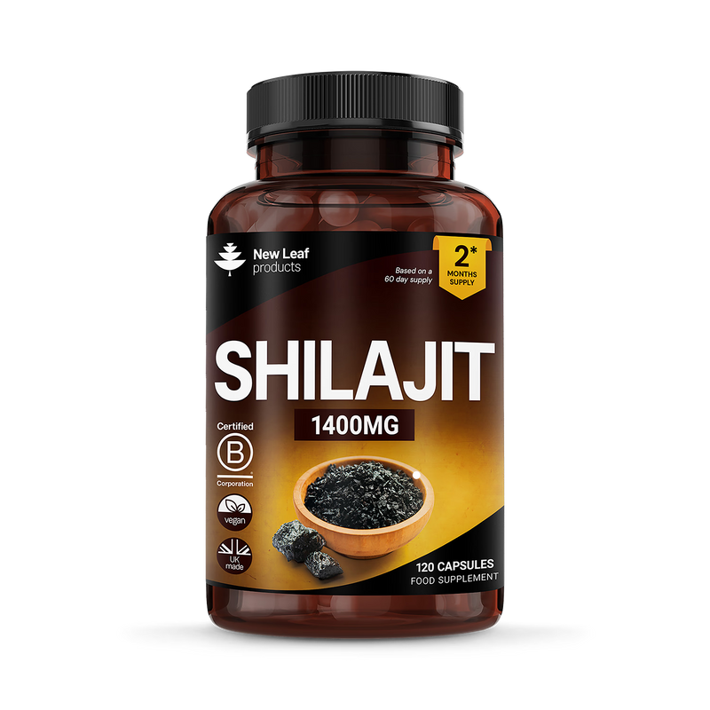 New Leaf Shilajit capsules 120 count - British product