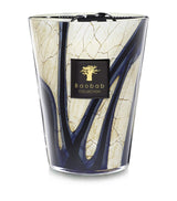 Harrods Baobab Collection Stones Lazuli Hand-Blown Glass Candle- Buy online at McGrocer