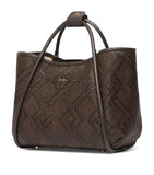 Max Mara Marine leather top-handle bag - British product
