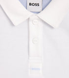 BOSS cotton contrast-bib playsuit for infants 1-18 months - British product